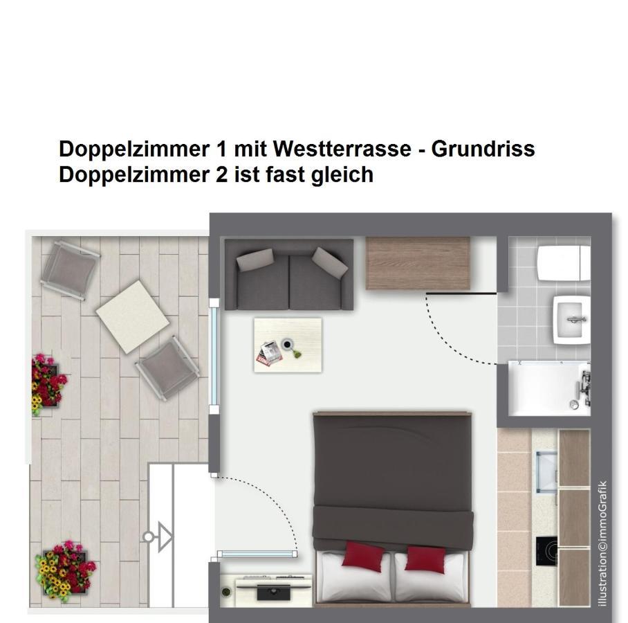 Bernsteinbaeder Zimmer Koserow Екстер'єр фото