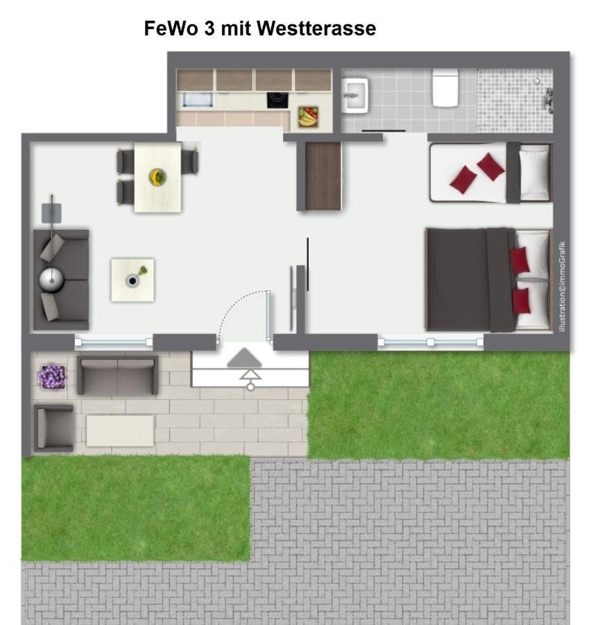 Bernsteinbaeder Zimmer Koserow Екстер'єр фото